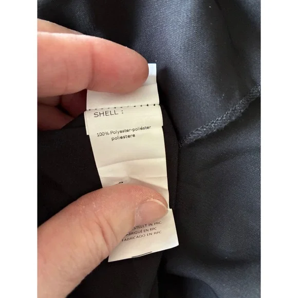 Cupshe Black Ruffle Front V-Neck Mini Dress Short SleeveSize S NEW (A9) - Picture 5 of 10